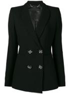 Philipp Plein Double Breasted Blazer - Black