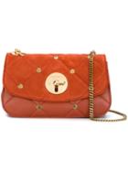 See By Chloé 'lois' Shoulder Bag, Women's, Yellow/orange, Calf Leather/cotton