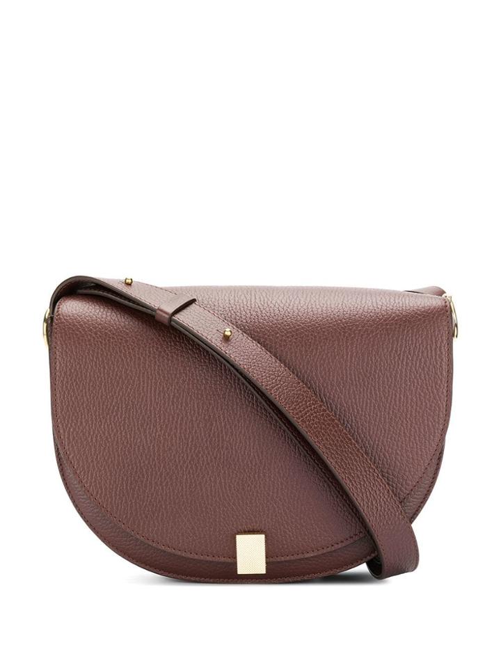 Victoria Beckham Half-moon Crossbody Bag - Brown