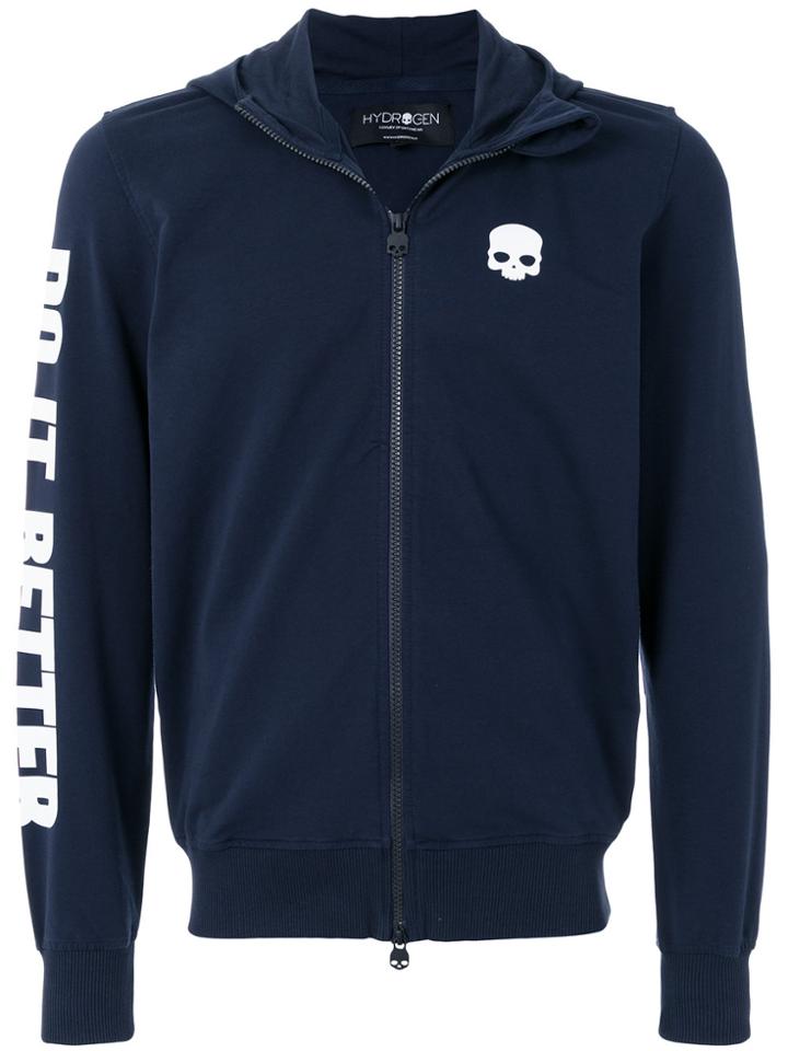 Hydrogen Do It Better Zipped Jacket - Blue