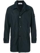 Stone Island Lightweight Buttoned Jacket - Blue