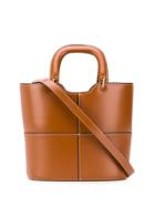 Staud Andy Bucket Tote - Brown