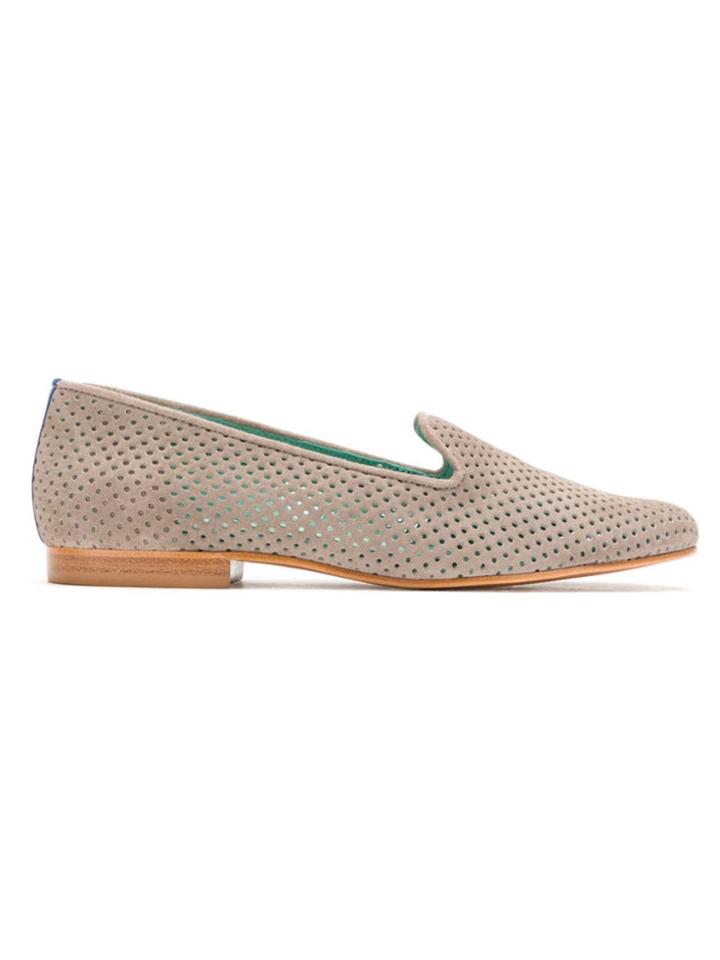 Blue Bird Shoes Suede Saudade Loafers - Neutrals