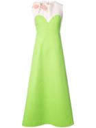 Delpozo Sequin Embellished Gown - Green