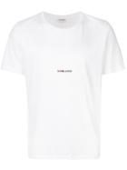 Saint Laurent Logo T-shirt - White