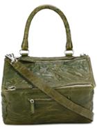Givenchy Medium Pandora Tote Bag, Women's, Green, Leather