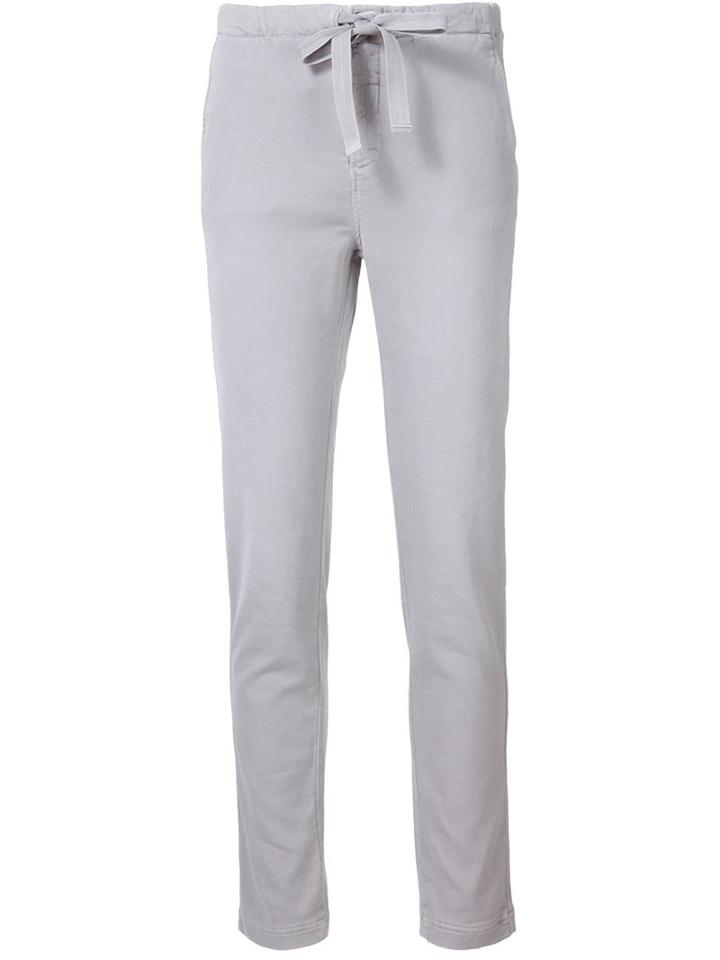 Closed Drawstring Slim Fit Track Pants