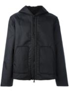 Moncler Hooded Padded Jacket, Men's, Size: Xl, Black, Polyester/polyamide