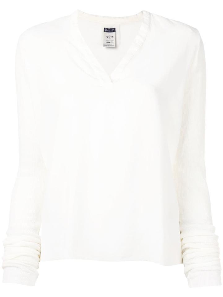 Kristensen Du Nord V-neck Blouse - White
