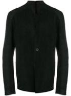 10sei0otto Collarless Jacket - Black