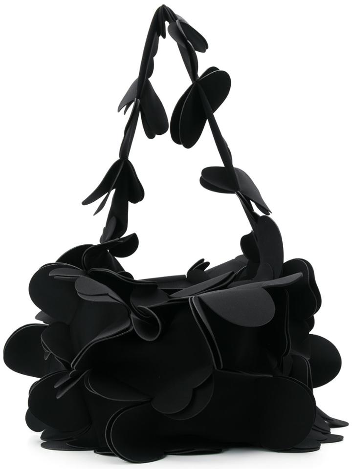 Paskal 3d Flower Bag - Black