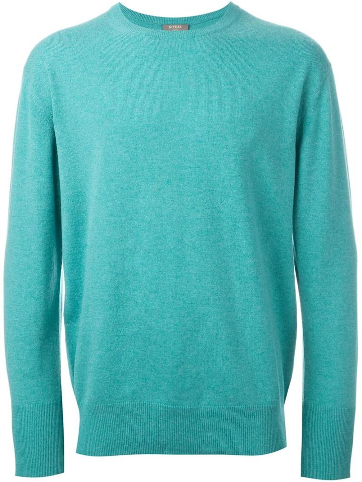 N.peal 'the Oxford' Crew Neck Sweater