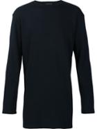Thamanyah Longsleeved T-shirt, Men's, Size: Medium, Black, Wool