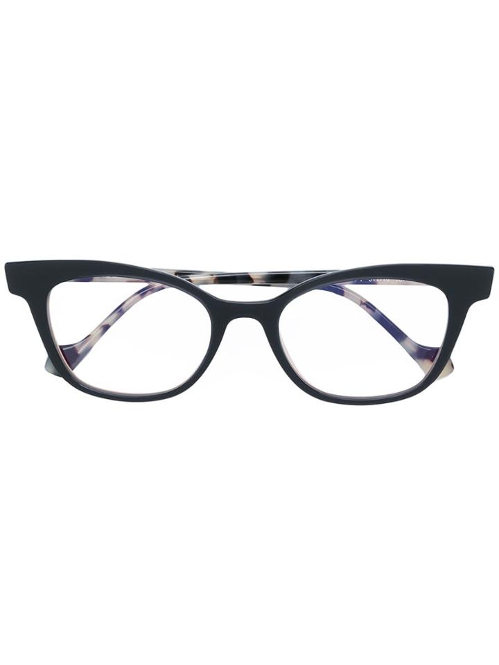 Face À Face Cat Eye Glasses - Black