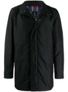 Fay Zipped Wind Breaker Jacket - Black