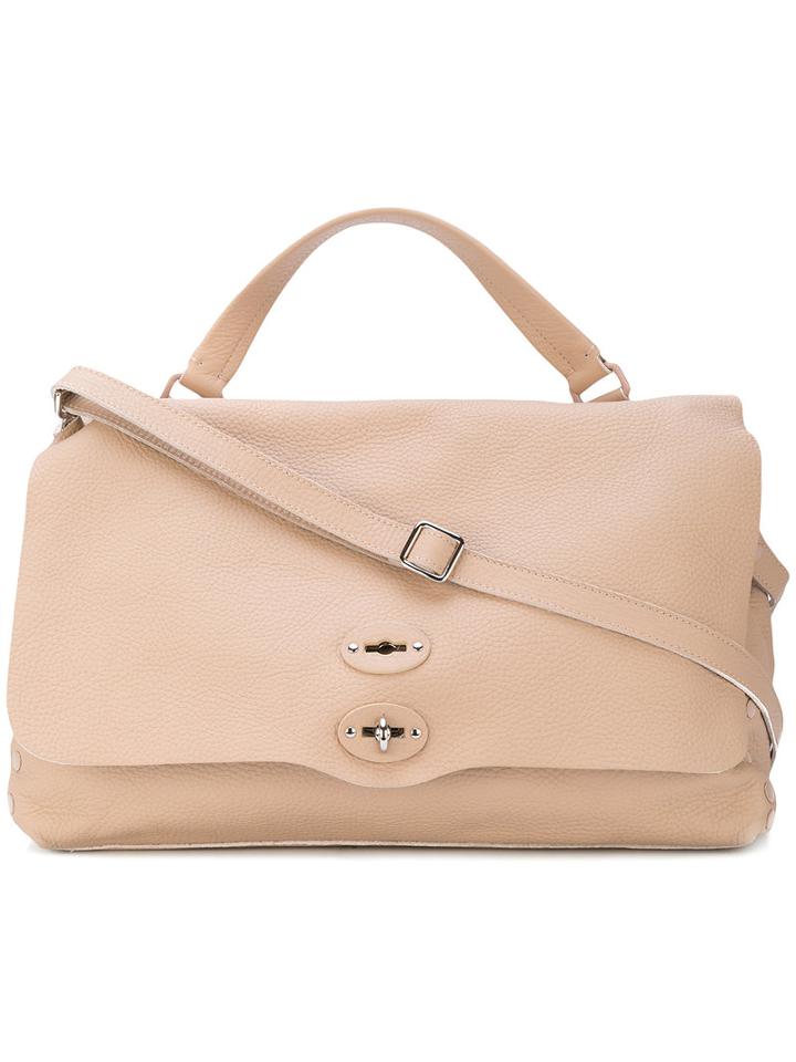 Zanellato - Studded Detail Tote - Women - Leather - One Size, Pink/purple, Leather