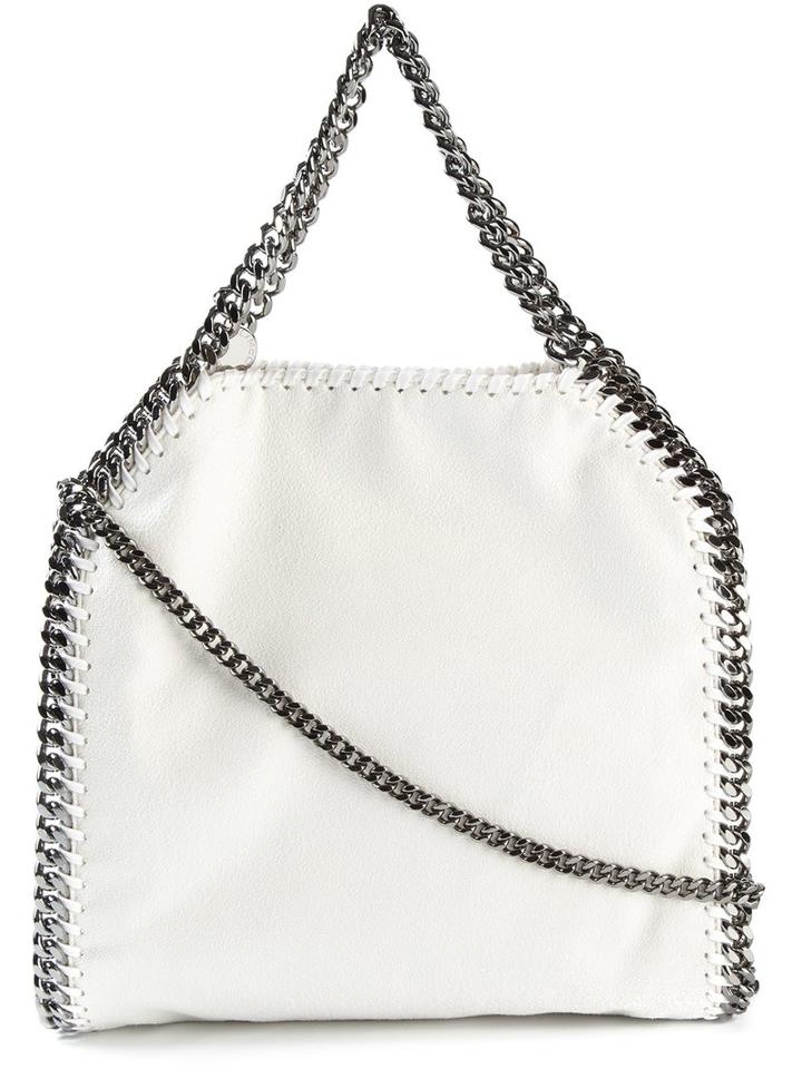 Stella Mccartney - Mini 'falabella' Tote - Women - Polyester - One Size, Women's, Nude/neutrals, Polyester