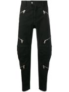 Neil Barrett Motorcross Tapered Trousers - Black