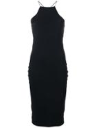 T By Alexander Wang Spaghetti Strap Dress - Black
