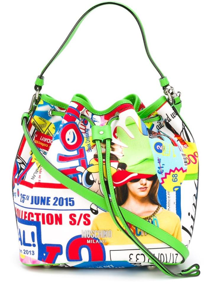 Moschino 'powerpuff Girls' Bucket Bag