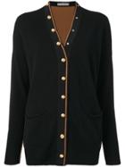 D.exterior Panelled Cardigan - Black