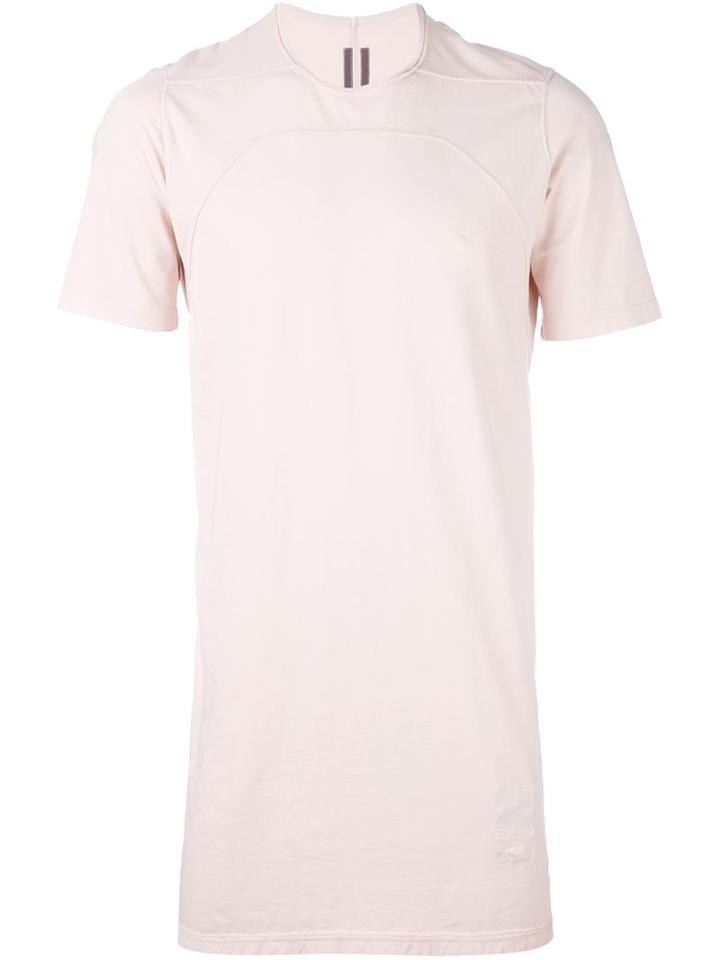 Rick Owens Drkshdw Long T-shirt, Men's, Size: Large, Pink/purple, Cotton