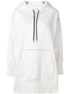 3.1 Phillip Lim French Terry Oversized Hoodie - White