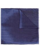 John Varvatos Colour Contrast Scarf - Blue