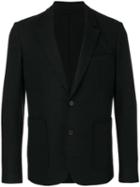 Ami Paris Unlined Soft Two Button Jacket - Black