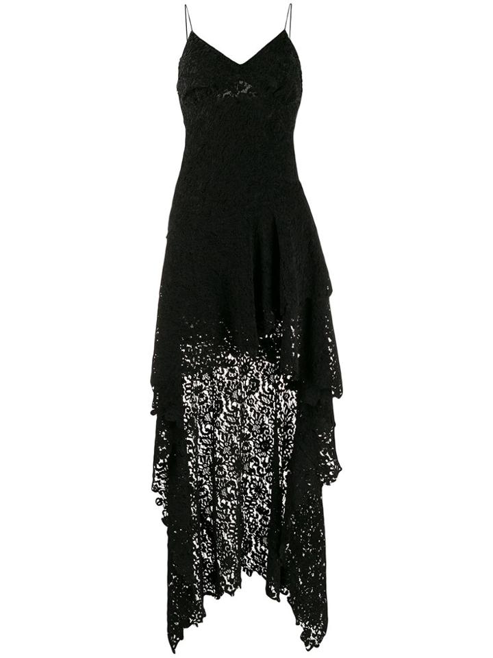 Philosophy Di Lorenzo Serafini Asymmetric Maxi Dress - Black