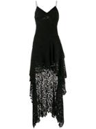 Philosophy Di Lorenzo Serafini Asymmetric Maxi Dress - Black
