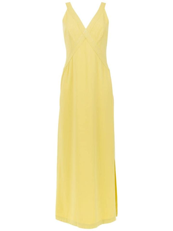 Mara Mac Long Dress - Yellow