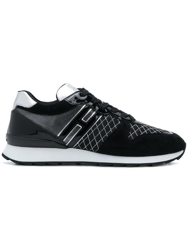 Hogan R261 Running Sneakers - Black