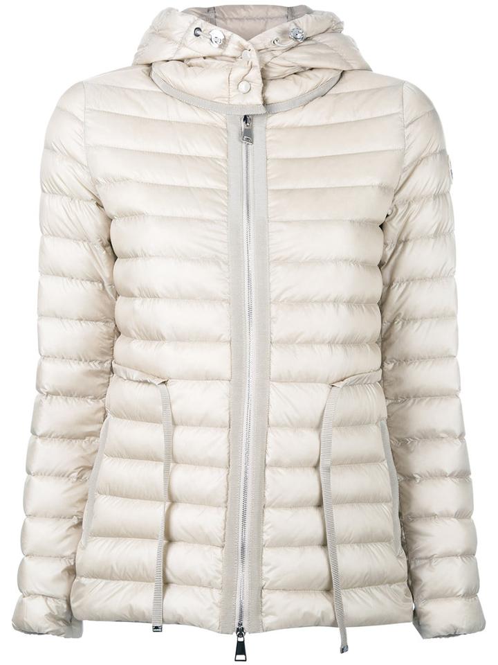 Moncler Raie Padded Jacket, Women's, Size: 2, Nude/neutrals, Polyamide/goose Down