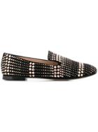 Giuseppe Zanotti Flat Studded Loafers - Black
