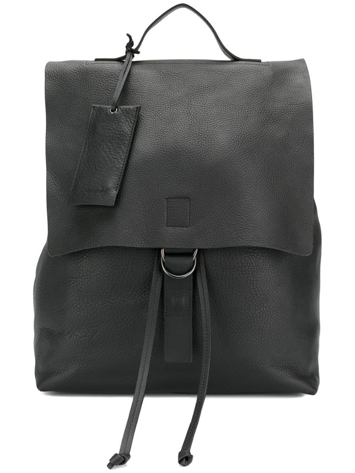 Marsèll Tag Detail Backpack - Black