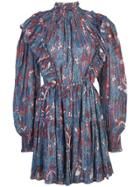 Ulla Johnson Floral Skirt - Blue