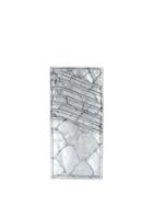 Rick Owens Metallic Leather Cardholder - Silver