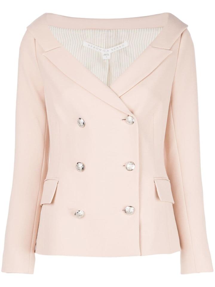 Veronica Beard Off-the-shoulder Blazer - Pink