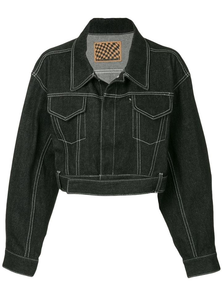 G.v.g.v. Contrast Stitch Jacket - Black