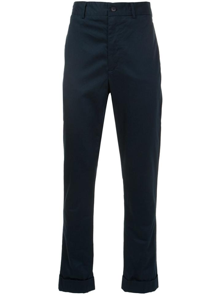 Engineered Garments Slim Fit Trousers - Blue
