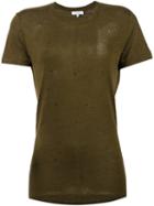 Iro Fitted T-shirt, Women's, Size: Xs, Green, Linen/flax