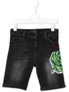Dolce & Gabbana Kids Denim Shorts, Boy's, Size: 6 Yrs, Black