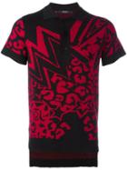 Sibling 'grandmaster Flash' Jacquard Polo Shirt