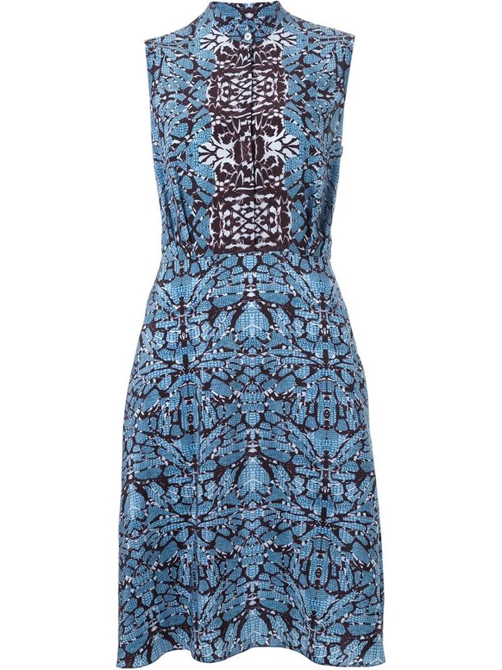 Scanlan Theodore Reptile Print Dress