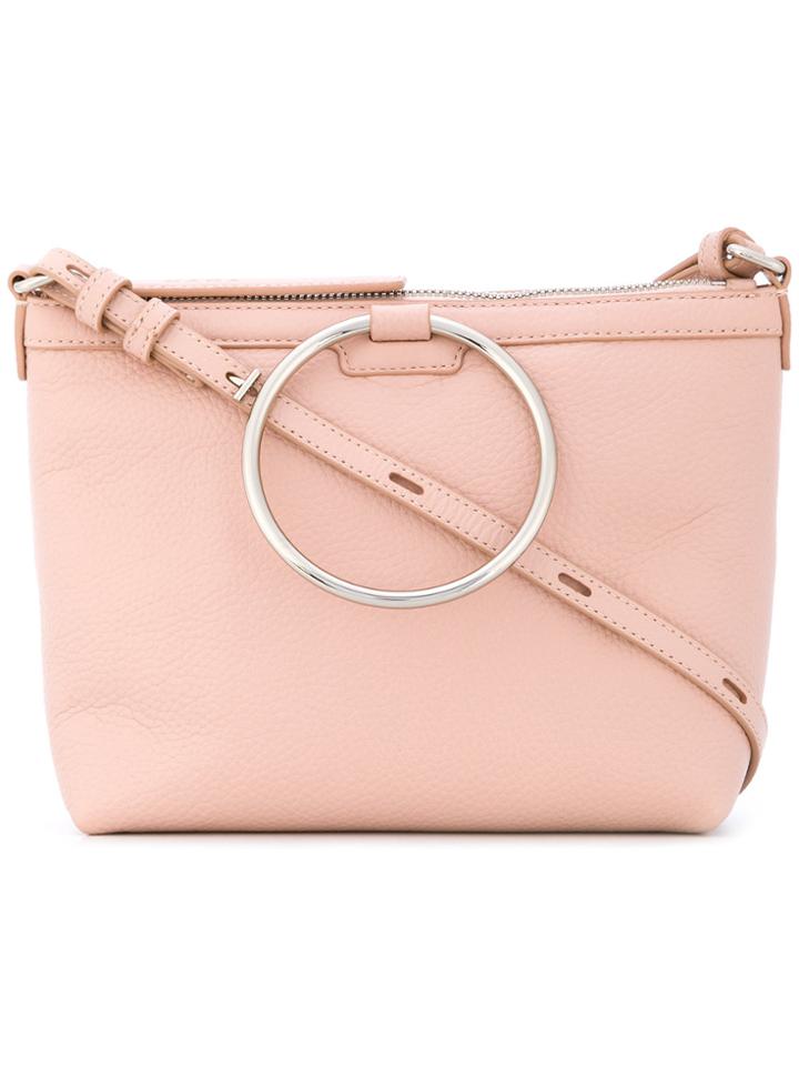 Kara Ring Handle Bag - Pink & Purple