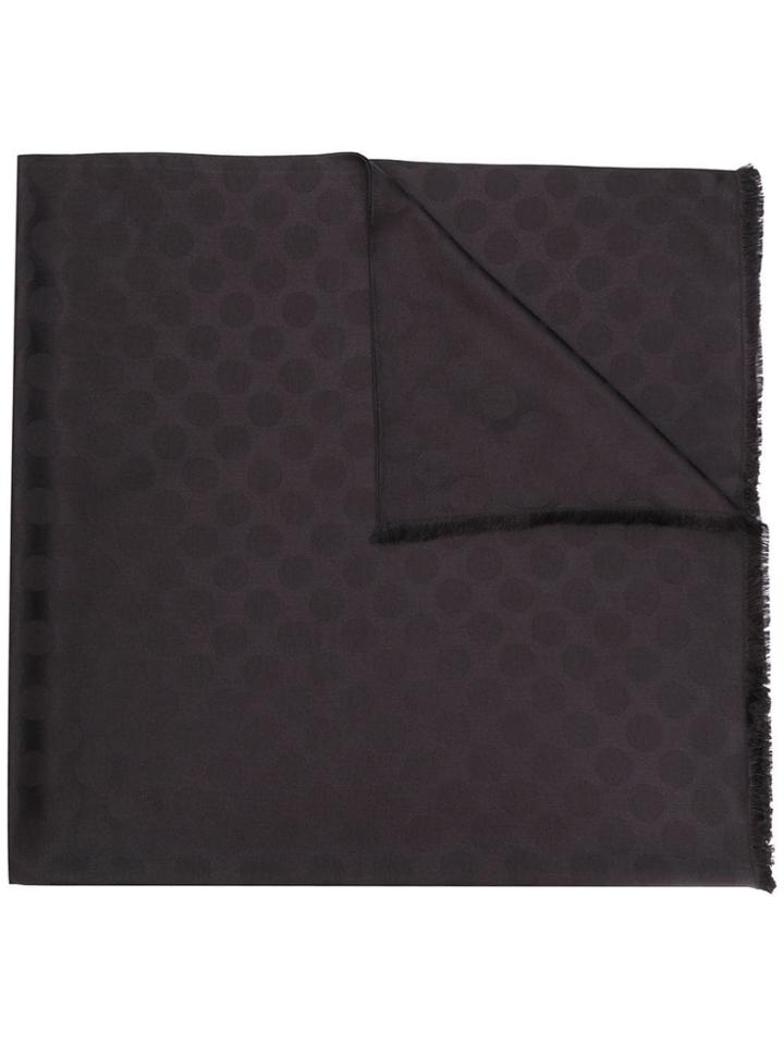 Karl Lagerfeld Karl X Carine Dot Scarf - Black