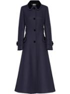 Miu Miu Button-front Coat - Blue