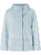 Liska Philippa Fur Jacket - Blue