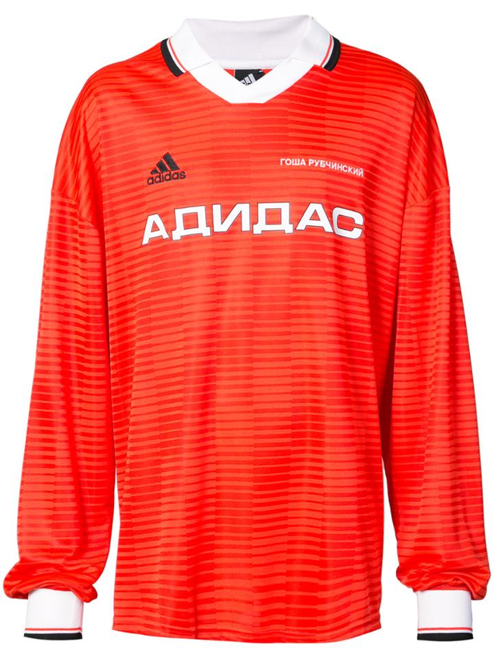 Gosha Rubchinskiy Gosha Rubchinskiy X Adidas Football Jersey Style Top